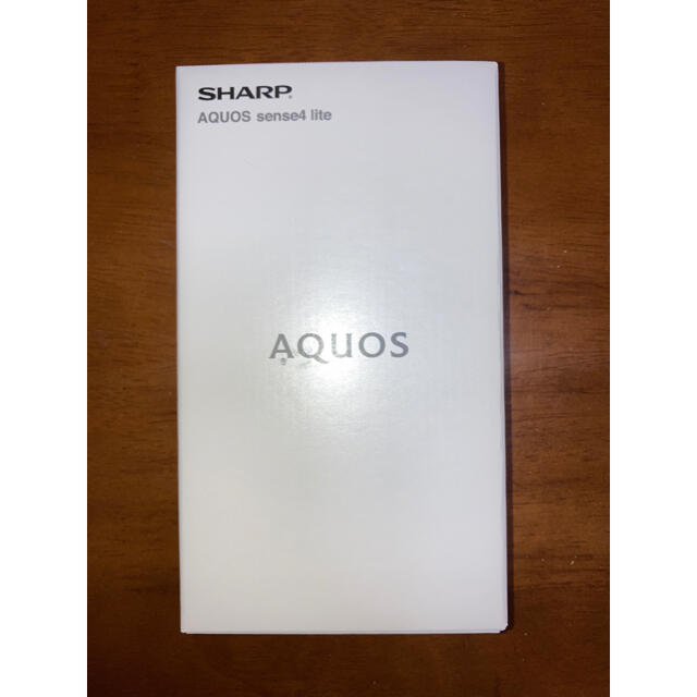 新品 SHARP AQUOS sense4 lite ブラック