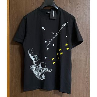 ラフシモンズ(RAF SIMONS)のXS新品 RAF SIMONS Astronaut Tシャツ 半袖 ラフシモンズ(Tシャツ/カットソー(半袖/袖なし))