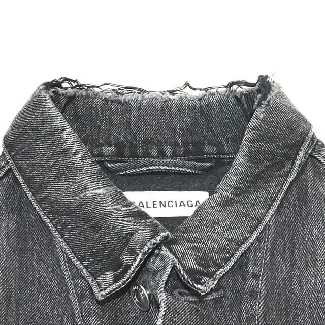 BALENCIAGA - バレンシアガ BALENCIAGA ロゴ ストラス 18AW BALENCIAGA - バレンシアガ BALENCIAGA ロゴ ストラス 18AW