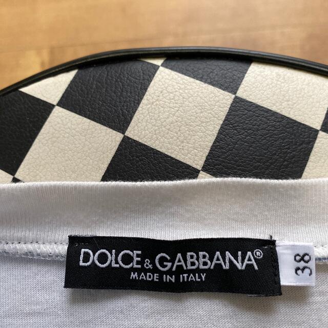 DOLCE&GABBANA(ドルチェアンドガッバーナ)の[🦋美品✨Ｄ＆Ｇ デニムポケット付きＴシャツ🦋] レディースのトップス(Tシャツ(半袖/袖なし))の商品写真