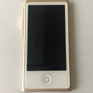 アイポッド(iPod)のiPod nano 第7世代 16GB ゴールド(ポータブルプレーヤー)