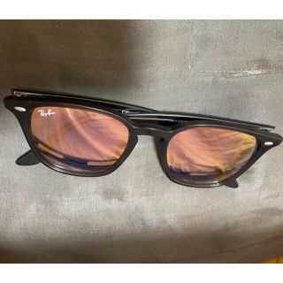 レイバン(Ray-Ban)のRey Ban ピンクミラーサングラス(サングラス/メガネ)