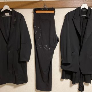 ヨウジヤマモト(Yohji Yamamoto)のヨウジヤマモト 18aw ヌードデッサンパンツ(スラックス)