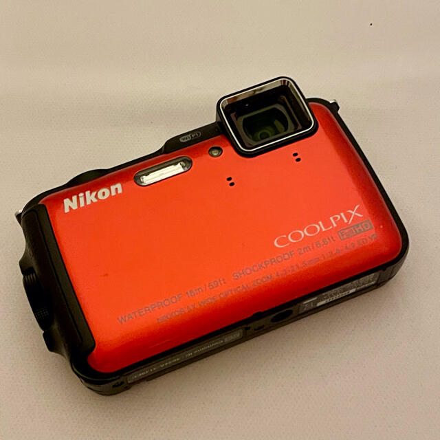Nikon(ニコン)のCOOLPIX AW120（サンシャインオレンジ） スマホ/家電/カメラのカメラ(コンパクトデジタルカメラ)の商品写真