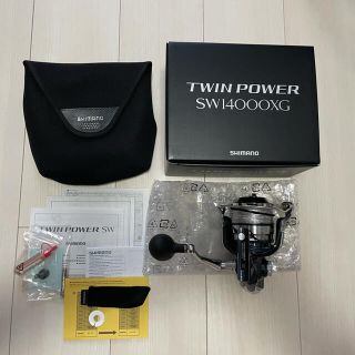 シマノ(SHIMANO)の超美品 SHIMANO 2021 ツインパワー SW 14000XG(リール)