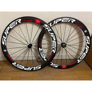 シマノ(SHIMANO)のSuperteam カーボンホイール（クリンチャー）セット(パーツ)