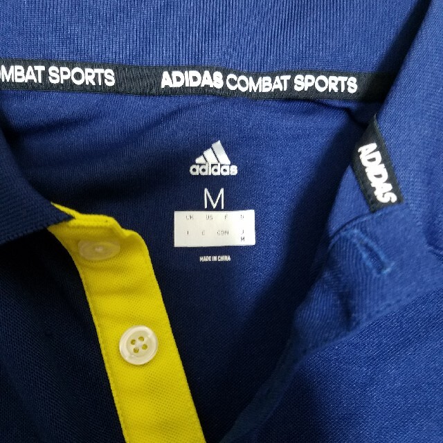 adidas(アディダス)のアディダス　ゴルフ　メンズMサイズ　ポロシャツ スポーツ/アウトドアのゴルフ(ウエア)の商品写真