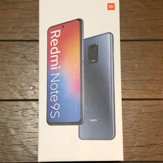 アンドロイド(ANDROID)のRedmi Note 9S(スマートフォン本体)