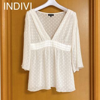 インディヴィ(INDIVI)のINDIVI インディヴィ チュニック　ブラウス(シャツ/ブラウス(長袖/七分))