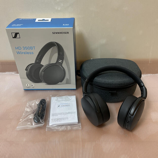 SENNHEISER  HD 350BT Wireless ポーチ付き　美品ヘッドホン