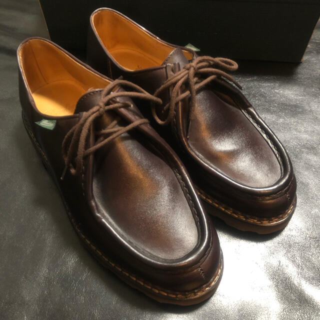 【極美品】パラブーツ ミカエル 40 カフェ Paraboot