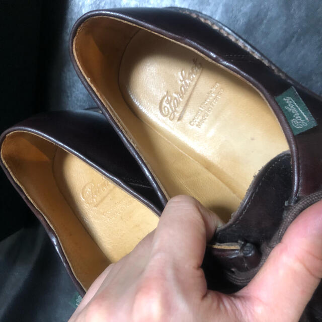 極美品】パラブーツ ミカエル 40 カフェ Paraboot 低価格の 21060円