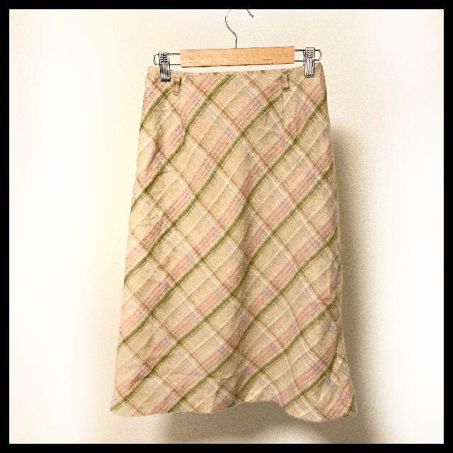 CHEPI ひざ丈スカート　チェック　チェピ レディースのスカート(ひざ丈スカート)の商品写真