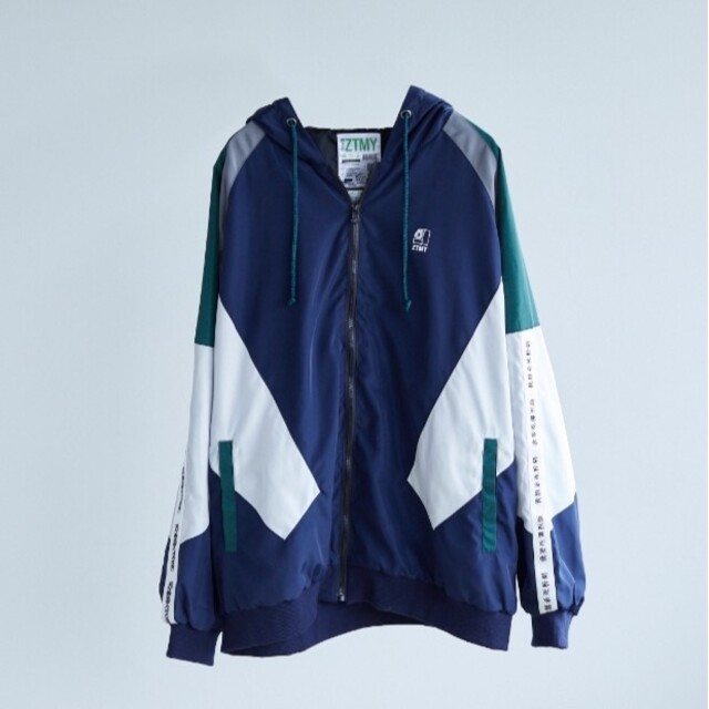 ずっと真夜中でいいのに。　バーシティジャケット　Navy　Ｌ