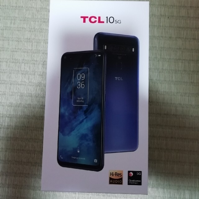 【新品未開封】TCL 10 5G　SIMフリークロームブルー