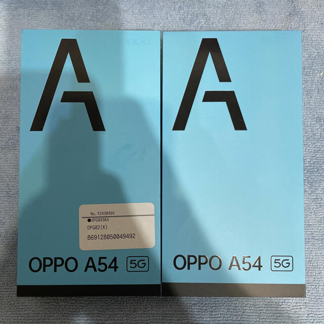 2台セット OPPO A54 OPG02 5G対応スマホ