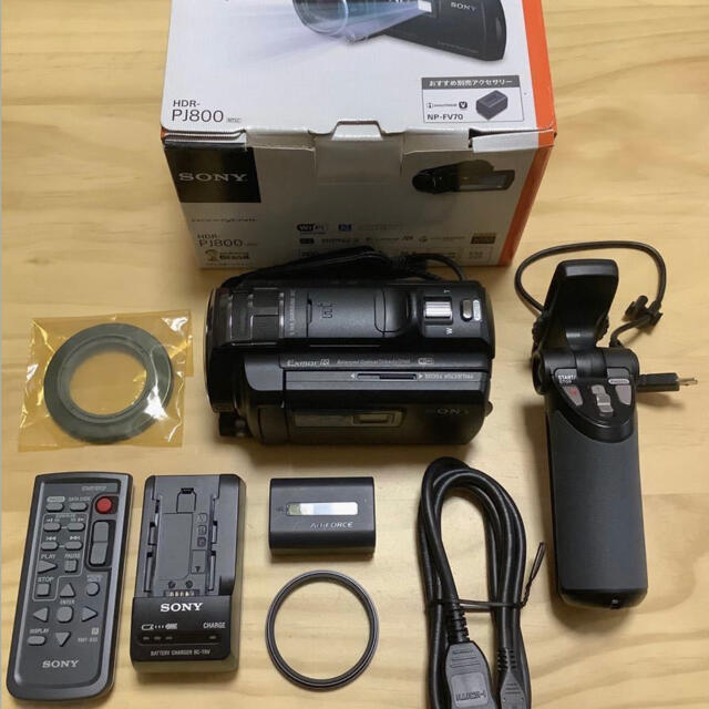 【SONY】HDR-PJ800・GP-VPT1・VF-K46MPカメラ