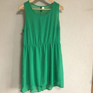 エイチアンドエム(H&M)の★H&M★  サマー ワンピース　ひざ丈(ひざ丈ワンピース)