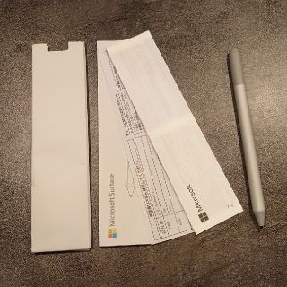 マイクロソフト(Microsoft)のMicrosoft Surface Pen silver EYV-00015(PC周辺機器)