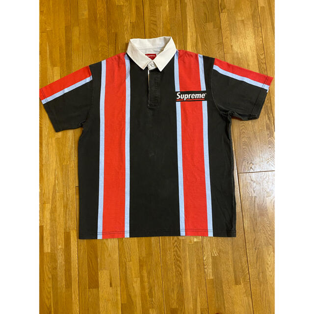 supreme  2021ss stripe s/s Rugby M