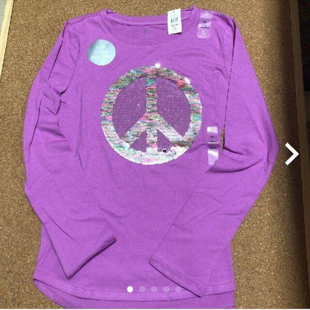 GAP(ギャップ)の【新品】【サイズ:140】 GAP KIDS ロンＴシャツ キッズ/ベビー/マタニティのキッズ服女の子用(90cm~)(Tシャツ/カットソー)の商品写真