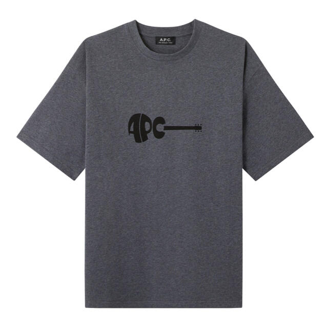 トップス新品　A.P.C. Mael Tシャツ S ギターロゴ　APC アーペーセー