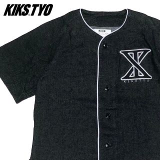 キックスティーワイオー(KIKS TYO)の＊3102 KIKS TYO キックス ベースボールシャツ　半袖　シャツ(シャツ)