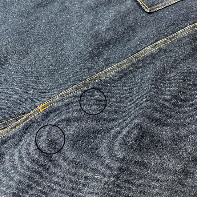 EMSEXCITE(エムズエキサイト)のデニムロングスカート デニムスカート　ベルト付き レディースのスカート(ひざ丈スカート)の商品写真