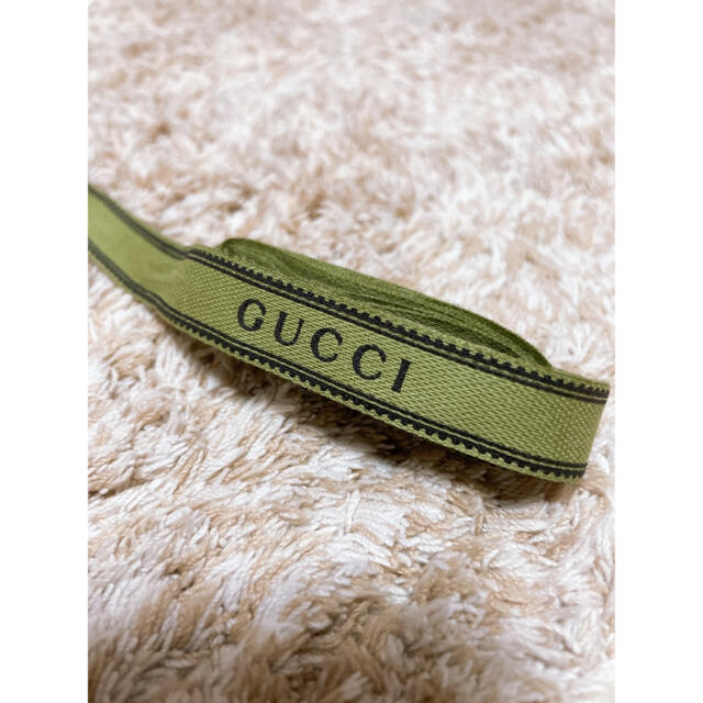 Gucci(グッチ)のGUCCI リボン ハンドメイドの素材/材料(各種パーツ)の商品写真