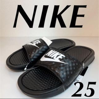 ナイキ(NIKE)のNIKE　ナイキ 　ウィメンズ　レディース　ベナッシ　サンダル　黒　No2398(サンダル)