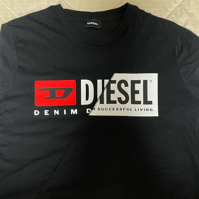 DIESEL(ディーゼル)のdiesel Tシャツ 黒 メンズのトップス(Tシャツ/カットソー(半袖/袖なし))の商品写真