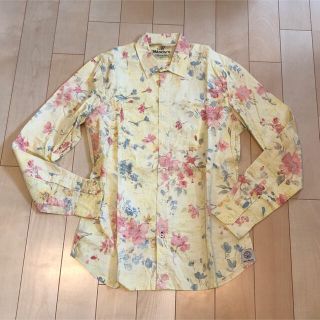 メイソンズ(MASON'S)の美品⭐︎MASON'S メイソンズ　長袖シャツ　花柄　メンズ(シャツ)