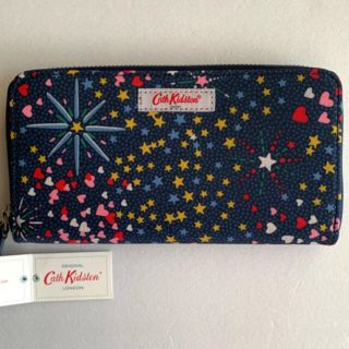 キャスキッドソン(Cath Kidston)の【新品】キャスキッドソン　コンチネンタルジップウォレット(財布)