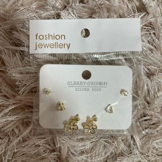 ピアス3点セット ゴールド(ピアス)