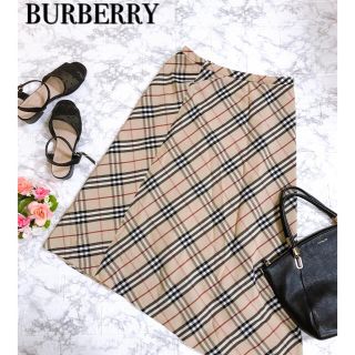 バーバリーブルーレーベル(BURBERRY BLUE LABEL)のバーバリー　burberry  BURBERRY  スカート  38 M(ひざ丈スカート)