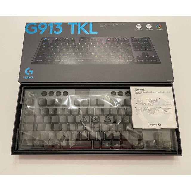 Logicool G キーボード テンキーレス G913 TKL クリッキー