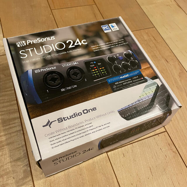 STUDIO24c PreSonus オーディオインターフェイス-