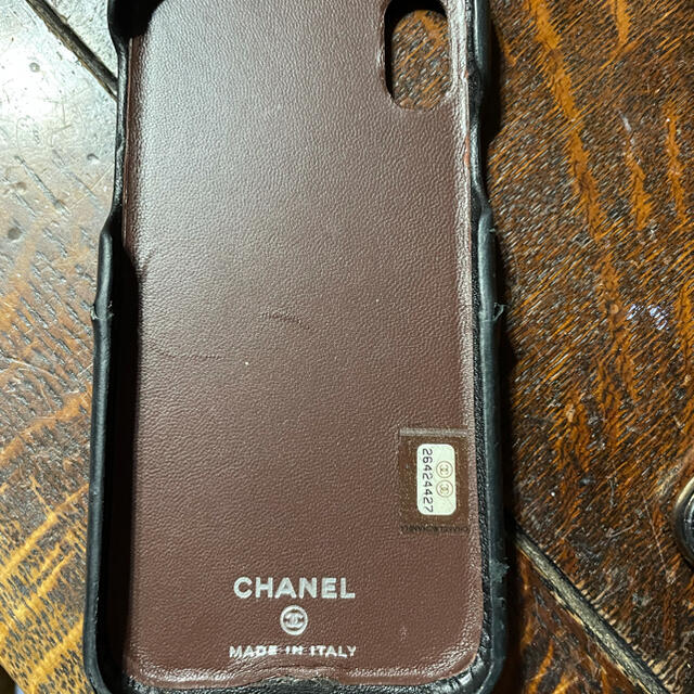 CHANEL(シャネル)のシャネルiPhonexケース スマホ/家電/カメラのスマホアクセサリー(iPhoneケース)の商品写真