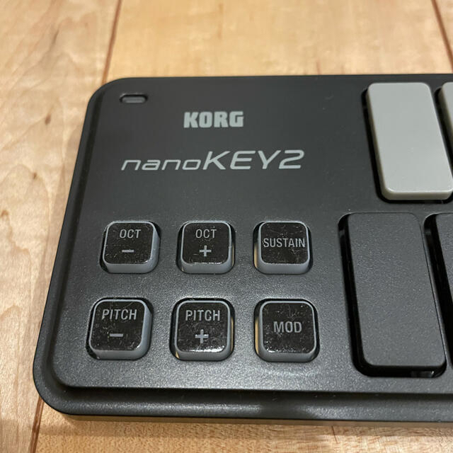 KORG(コルグ)のnanoKEY2 ブラック KORG MIDIキーボード 楽器のDTM/DAW(MIDIコントローラー)の商品写真