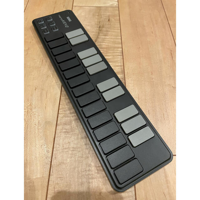 KORG(コルグ)のnanoKEY2 ブラック KORG MIDIキーボード 楽器のDTM/DAW(MIDIコントローラー)の商品写真