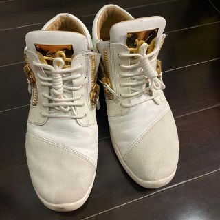 ジュゼッペザノッティ(GIUZEPPE ZANOTTI)のgiuseppe zanotti ジュゼッペ ザノッティ ホワイト スニーカー(スニーカー)