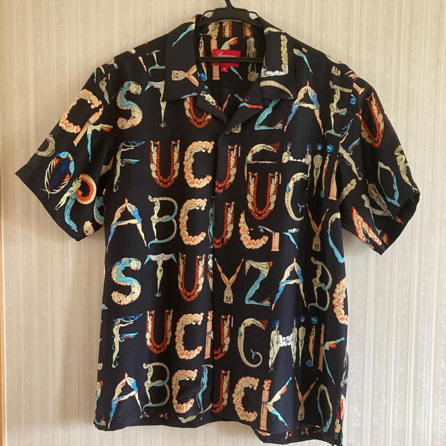 Supreme(シュプリーム)のsupreme alphabet silk shirt Mサイズ メンズのトップス(シャツ)の商品写真