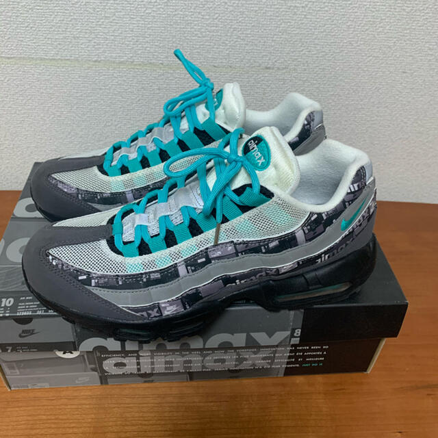 NIKE AIR MAX 95 PRNT JADE 26cm