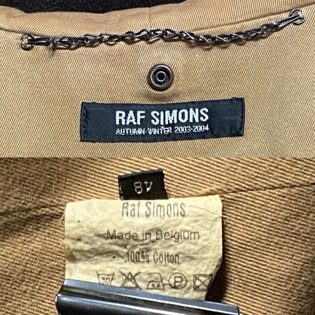 RAF SIMONS(ラフシモンズ)のRAF SIMONS 03aw CLOSER期 モッズコート メンズのジャケット/アウター(モッズコート)の商品写真