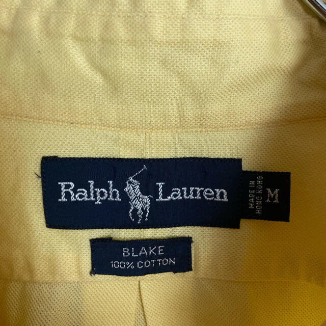 Ralph Lauren(ラルフローレン)の【ビッグシルエット】ラルフローレン☆刺繡ロゴ入り半袖シャツ 定番カラー 90s メンズのトップス(シャツ)の商品写真