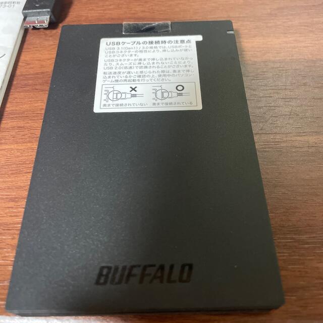 BUFFALO SSD-PG480U3-B/NL. PS4用SSD