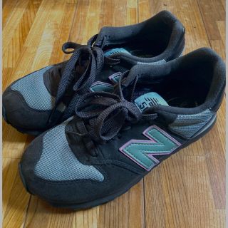 ニューバランス(New Balance)の美品　new balanceスニーカー　500 スミクロ　グレー(スニーカー)