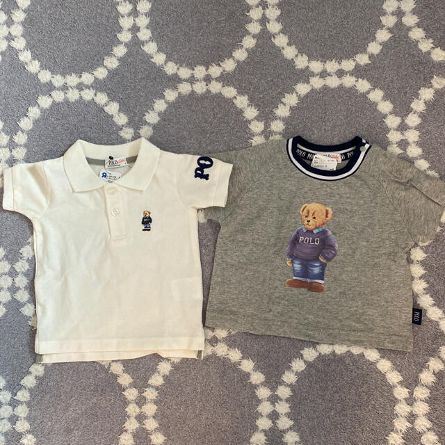 futafuta(フタフタ)の新品未使用　POLO baby ポロシャツ&Tシャツセット キッズ/ベビー/マタニティのベビー服(~85cm)(Ｔシャツ)の商品写真