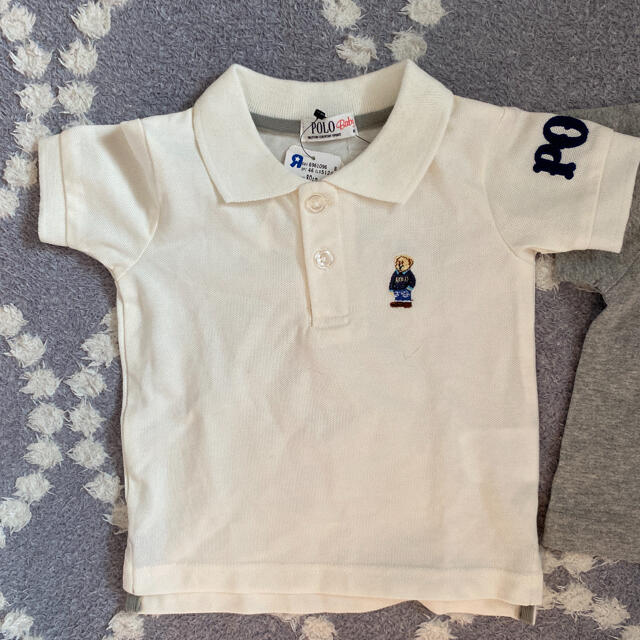 futafuta(フタフタ)の新品未使用　POLO baby ポロシャツ&Tシャツセット キッズ/ベビー/マタニティのベビー服(~85cm)(Ｔシャツ)の商品写真