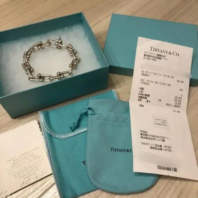 Tiffany & Co.ハードウェアリンクブレスレット